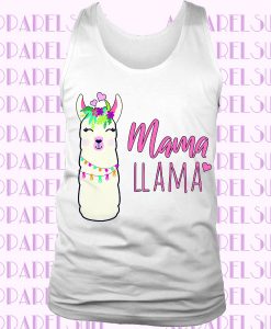 Mama Llama Image Tanktop