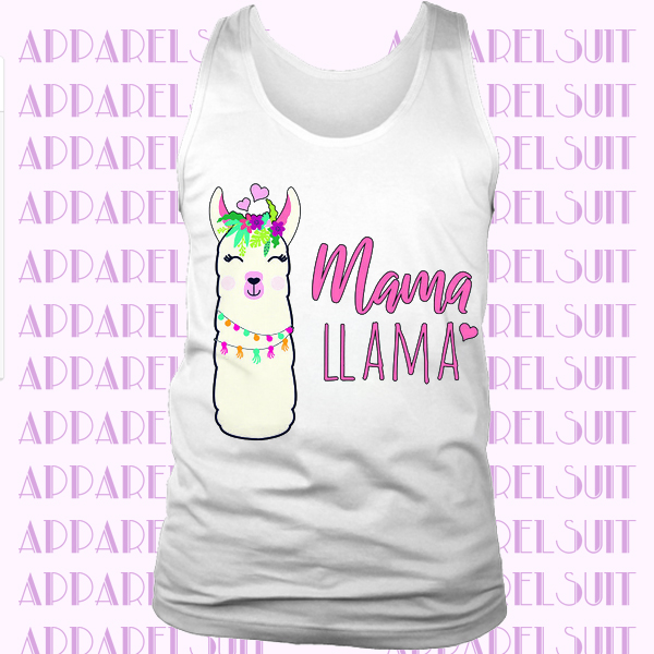 Mama Llama Image Tanktop