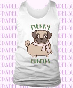 Merry Pugmas Pug Tanktop