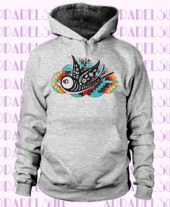 Mexican Day of the Dead bird Hoodie