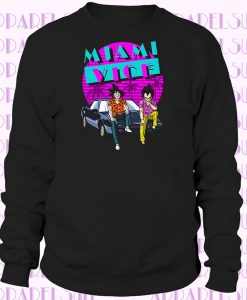 Miami Vice And Dragon Ball Z Mashup Songoku And Vegeta Sweatshirt