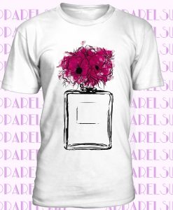 Number 1 Perfume With Flowers T-shirt