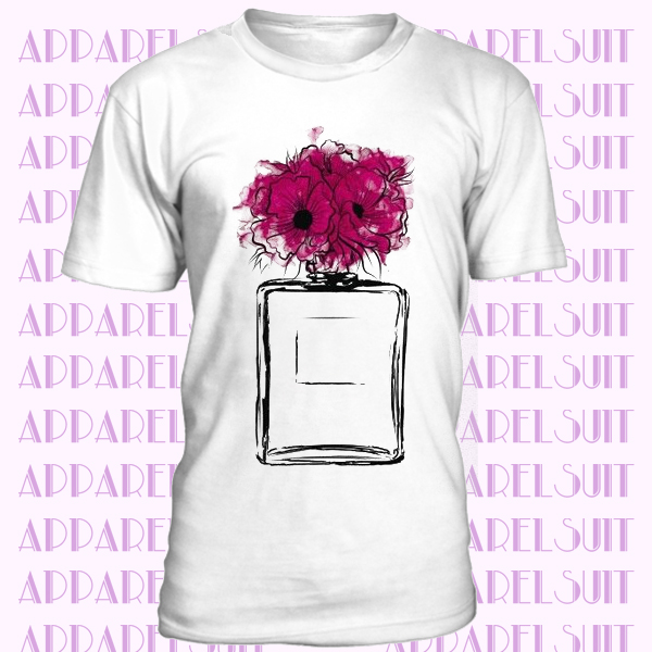 Number 1 Perfume With Flowers T-shirt