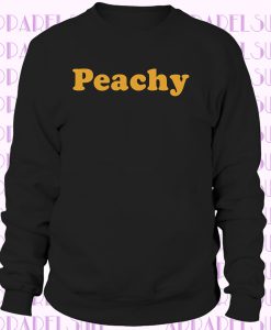 Peachy Just Peachy Peach Positive Thatherjoe Fruit Sweatshirt