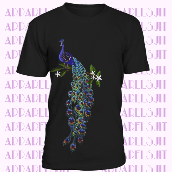 Peacock Flowers Women's T-shirt