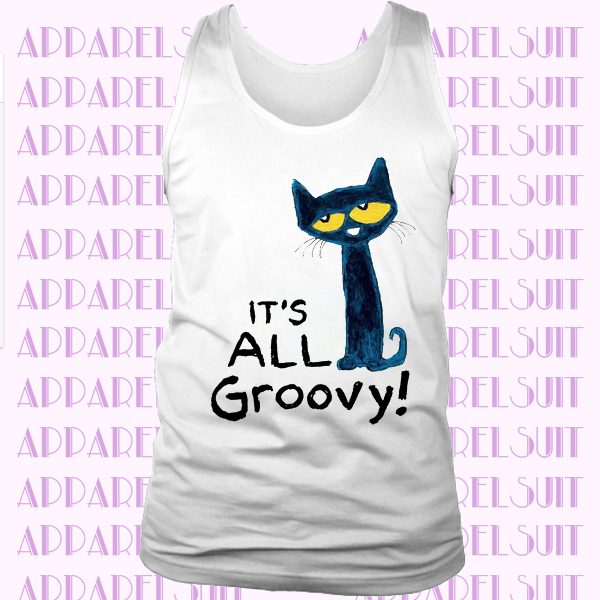Pete The Cat It's All Groovy Tanktop