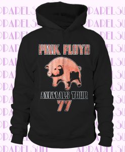 Pink Floyd Animals Album USA Tour 1977 Pig Hoodie