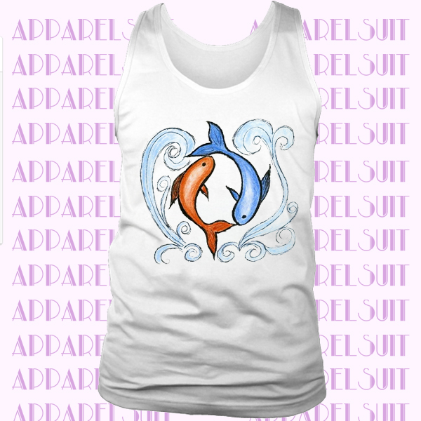 Pisces Women Beautiful Fashion Horoscope Sign Tanktop