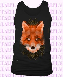 Polygonal Fire Fox Tanktop