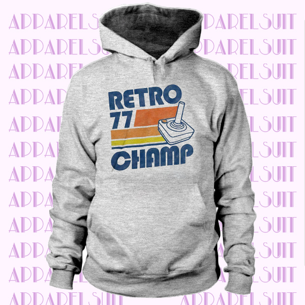 Retro 77 Champ Old School Video Gaming Nerd