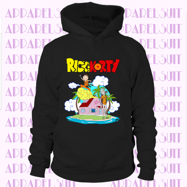 Rick And Morty Holidays Relax Dragon Ball Z Parody Hoodie