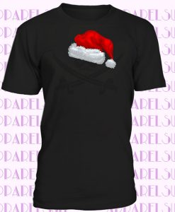 SANTA SKULL Funny Joke Best T-Shirt