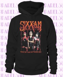 Sixx A.M. Damned Wake Up Hoodie