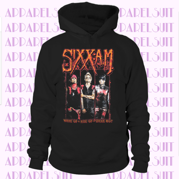 Sixx A.M. Damned Wake Up Hoodie