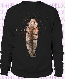 Soft Bird Feather Sweatshirt