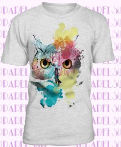 Stylish Owl Bird T-shirt