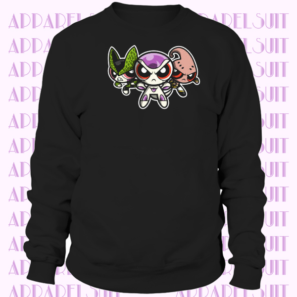 The Powerpuff Girls Dragon Ball Parody Sweatshirt