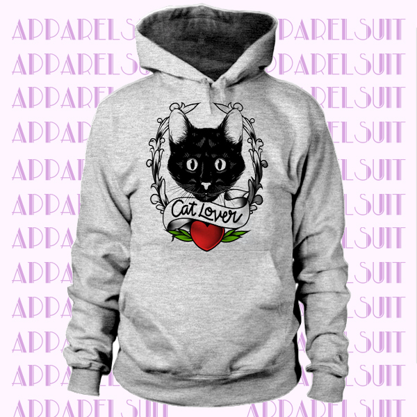 Wellcoda Cat Lover Womens Hoodie