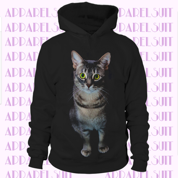 Cat Photo Cute Animal Womens Hoodie