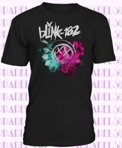 1BLINK 182 RETRO SMILEY FANCY T-shirt