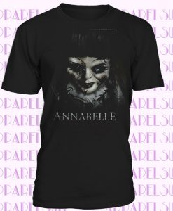 Annabelle Creation Mens Black Funny T-shirt