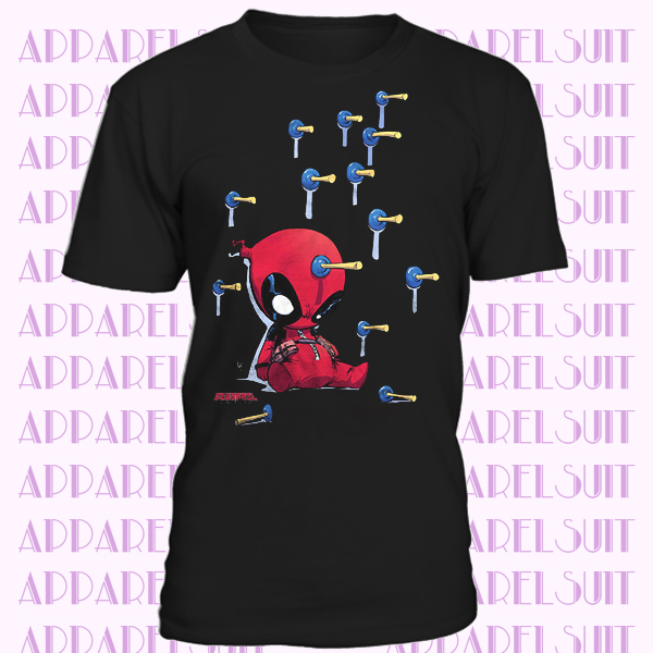 Baby Deadpool Suckers T-shirt