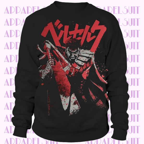 Berserk Bloody Guts Anime Sweatshirt