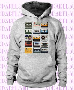 Cassettes Rétro Old Skool 80's Classique Drôle Hommes Hoodie