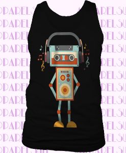 Cute Robot Tanktop