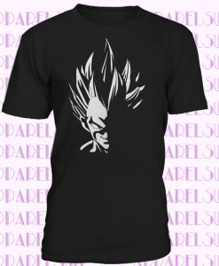 Evil Vegeta Dragon Ball Z Super Saiyan Anime T-shirt