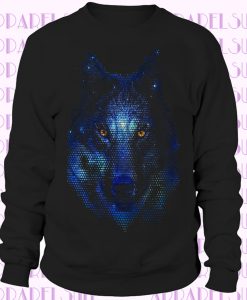 Forest Wolf Pixel Life Sweatshirt