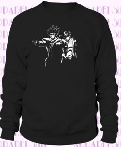 JoJo's Bizarre Adventure x Pulp Fiction Jotaro Stand Sweatshirt