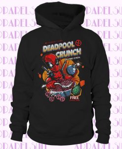 Marvel Deadpool Crunch Cereal Funny Hoodie