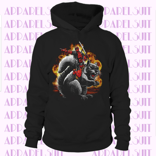 Marvel Deadpool Squirrel Wrangler Hoodie