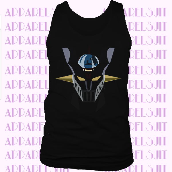 Mazinger-Z Head Anime Sentai Robot Tanktop