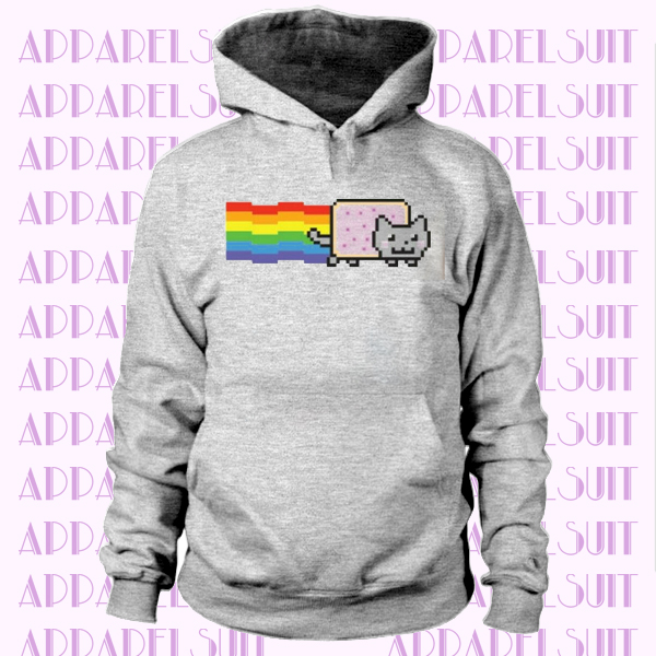 Nyan Cat Pooping Rainbow Hoodie