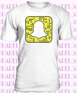 Personalised Snapchat Snapcode Bitmoji T-shirt