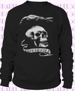 Popular The Expendablz Skull Tattoo Logo Sweatshirt