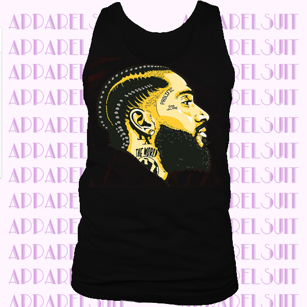 RAPPER NIPSEY HUSSLE HIP-HOP STAR Tanktop