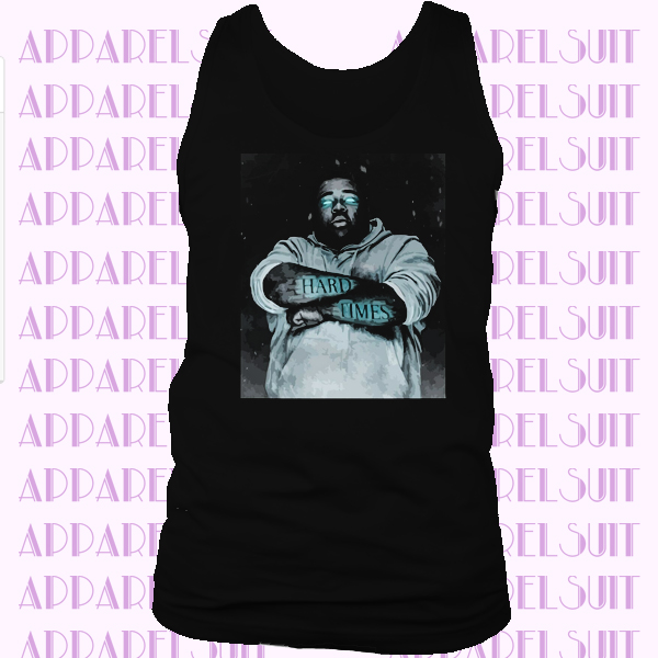 RAPPER ROD WAVE HARD TIMES ART Tanktop