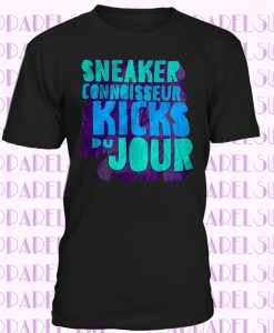 SNEAKER CONNOISSEUR KICKS DU JOUR BLACK T-shirt