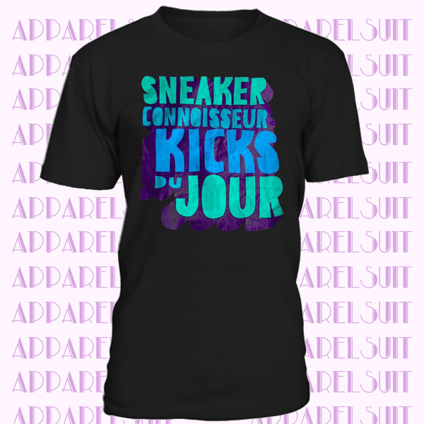 SNEAKER CONNOISSEUR KICKS DU JOUR BLACK T-shirt