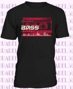 Retro Old School Music Cassette Bass T-shirt