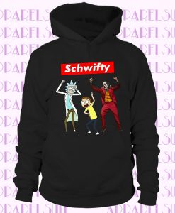 Rick Morty Joker Schwifty Funny Hoodie