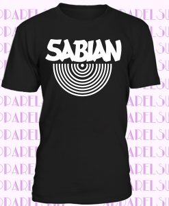 Sabian Cymbals Music Popular Logo T-shirt