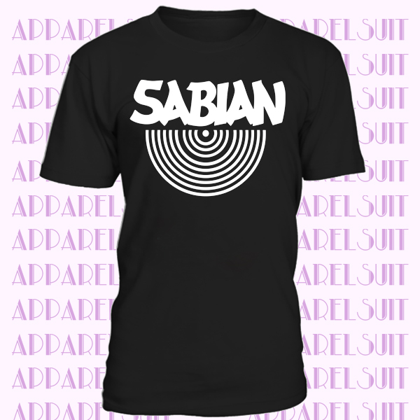 Sabian Cymbals Music Popular Logo T-shirt