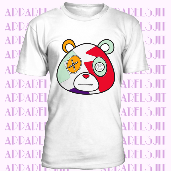 Tee to match Air Jordan Retro 6 Hare Sneakers.E-Hare Bear T-shirt