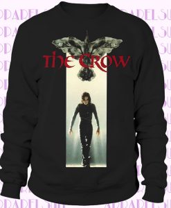 The Crow Standing Rays Brandon Lee Sweatshirt