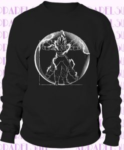 Vegeta Super Saiyan Broly Goku Gohan Dragon Ball Z Sweatshirt