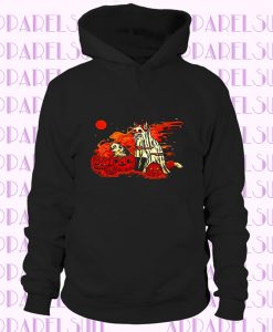 Spooky Pals Halloween Creepy Funny Trending Hoodie